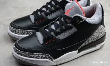 JORDAN CEMENT” 3 2018  “BLACK AIR 0601